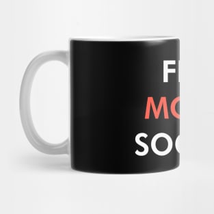 Flat Moon Society (Light) Mug